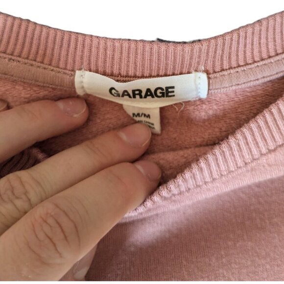Garage Pink Soft Long Sleeve Top Women Size Medium - Picture 12 of 12